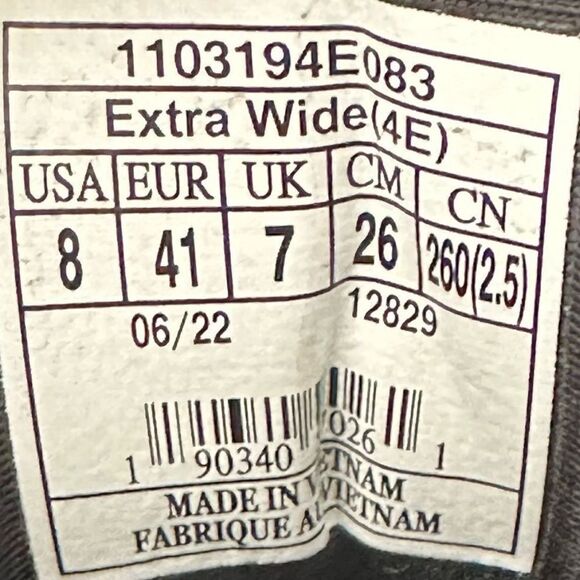 New Brooks Addiction Walker Suede Shoes Sneakers Black Primer Black 8 Extra Wide - Picture 8 of 8